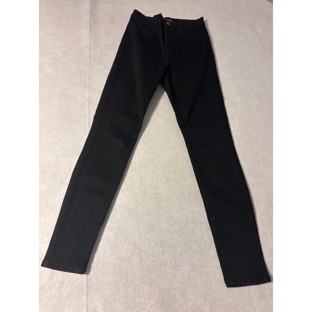 ZARA Kids Black Skinny Jeans Youth Size 4 Made in Bangladesh